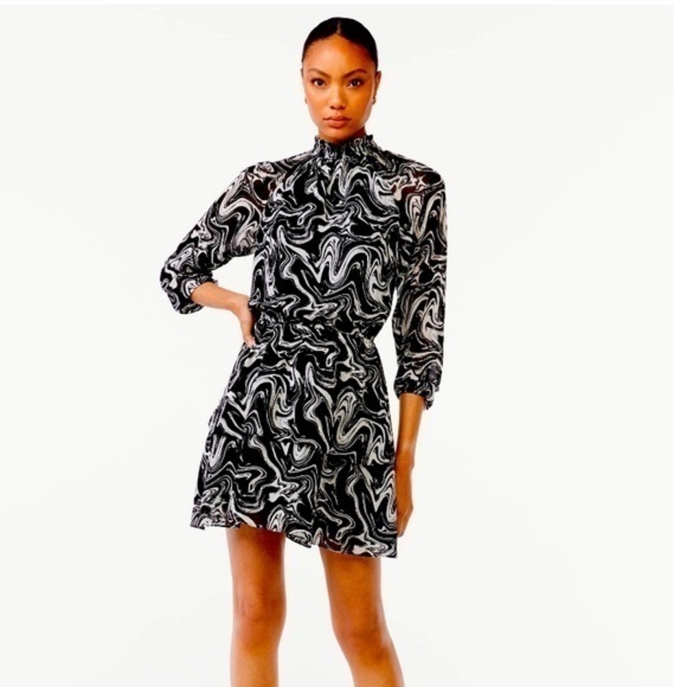 Tiered Mini Dress